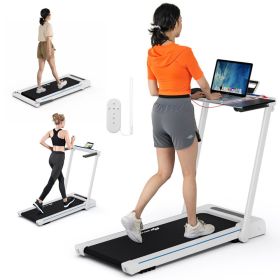 2.25HP Folding Treadmill Running Machine with Table Speaker Remote