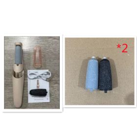 Electric Foot Grinder Foot Peeling Machine Foot Repair Tool (Option: Set2)