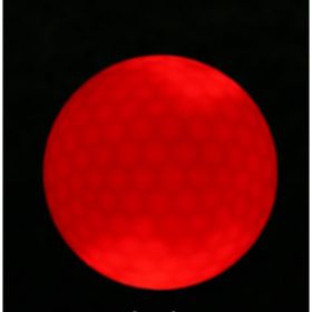 Led Golf Ball Flashing Ball Golf Supplies (Option: Red)